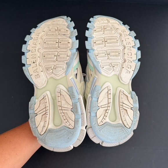 Balenciaga Track 2 Sneakers Multicolor Trainers Size 8 - Picture 8 of 10